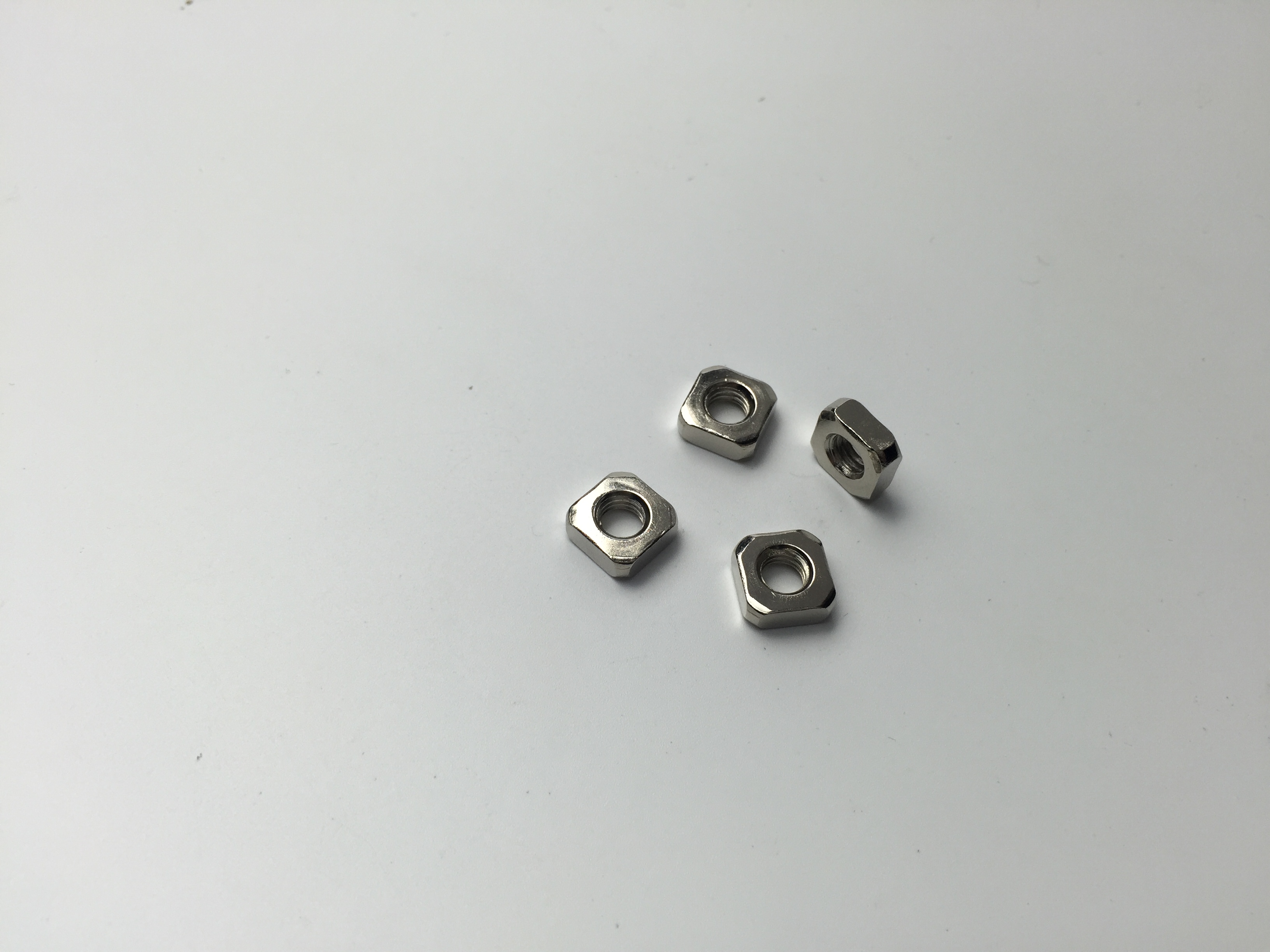 M6X11X11四方螺母、鐵鎳單價0.058